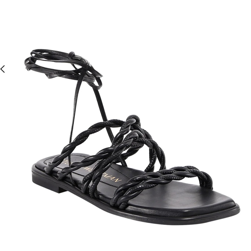 Stuart Weitzman Calypso Lace-Up Sandals